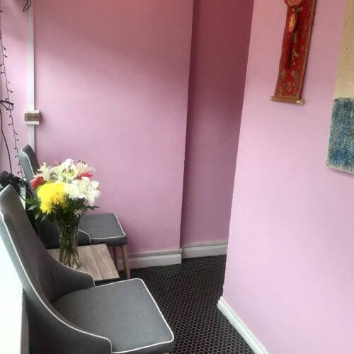 Waiting are of China Health Massage Parlour, Portsmouth